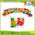 2015Hotsale und Hersteller verrückte Alphabet hölzerne Kinder Zug Spielzeug Set